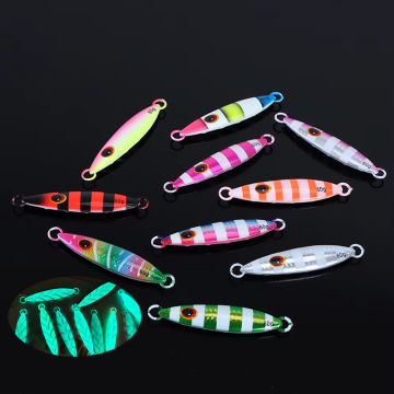 High Quality Metal Jigging Lures - 30g 40g 60g 80g Slow Pitch Jigs for Vertical Jigging