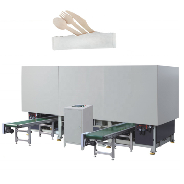 Natural Birch Wood Spoon, Fork, Knife Manufacturing Machine for Single Paper Bag Disposables
