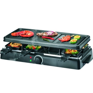 Smokeless Electric Grill: 1300W Indoor BBQ Grill with Non-Stick Aluminum Pan and Temperature Control