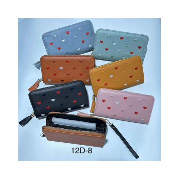 Dollar Mode CHB001 Regular Big Size Leather Women's Card Wallet - All Colors in Stock