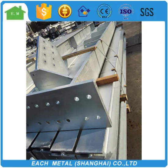 Easy installation hot dip galvanized Hsection steel structure frame