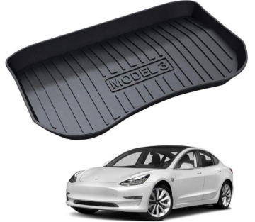 Trunk Mat for Tesla Model 3 Durable All Weather Frunk Mat luxury car accessories  Non-Slip Cargo liners for Tesla Model 3