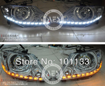 AES factory price S8 Auto LED daytime running light DRL eyebrow LED light bars