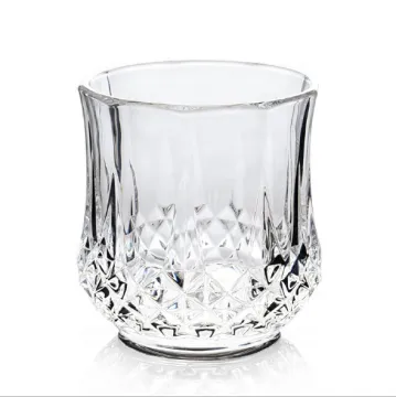 embossed drinking tumbler wine glass