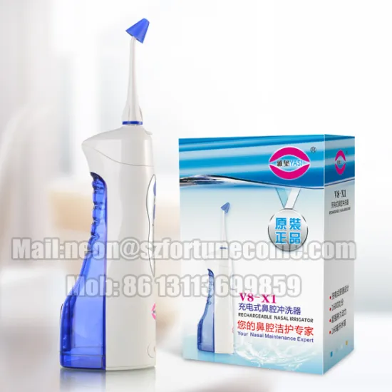 2014 YASI Hot Selling Rechargeable Nasal Irrigator Nasal Cleansing