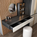 Simple and modern dressing table integrated wardrobe