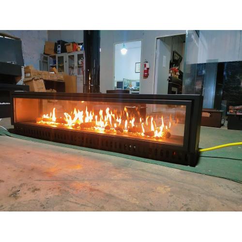 50 inch built in modern gas fireplace insert