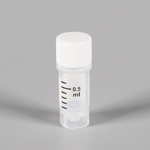 0.5ml পরিষ্কার sterile cryogenic vials