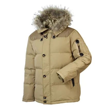 Men's Outdoor Casual Down Jacket with Three Colors