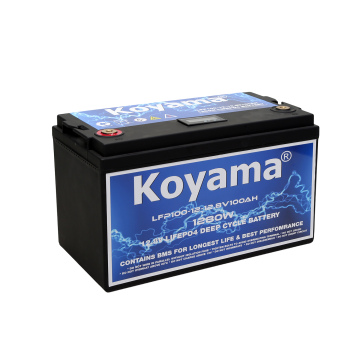 KOYAMA 12V 100Ah LiFePO4 UPS Battery for Solar Energy Storage