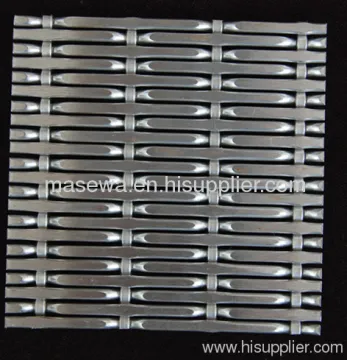 Woven Fabric Wire Mesh In Elevator 