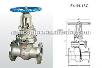 Amico Cast Steel Flanged Gate Valve
