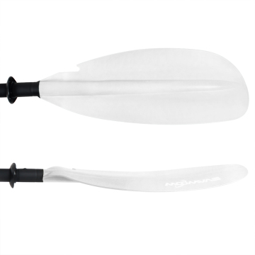 WOOWAVE High Quality Aluminum and Plastic Canoe Paddle Set for Kayak and Boat