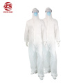 China Disposable PP Coverall with Hood and Shoe Cover Supplier