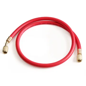 90CM R134A Car Charging Hose Refrigerant Measuring Recharge Adapter Coolant Pipe 14MM for R410a R22 R12 1/4" SAE Air Conditioner