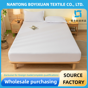 Soft White Fitted Sheet for Everyday Use