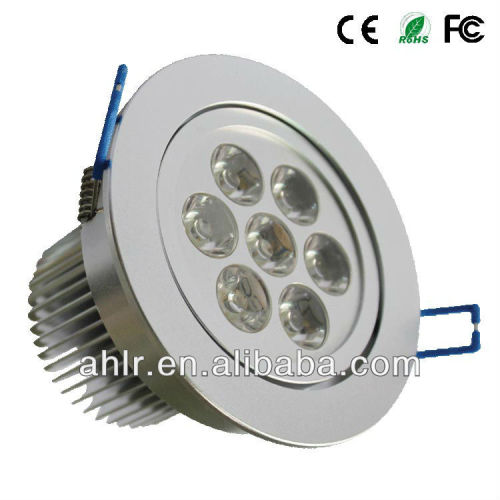 7W LED downlight 230v with 2 years warranty