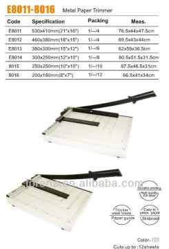 deli metal paper trimmer