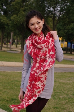 Modal Printing Shawl (12-BR030311-2)