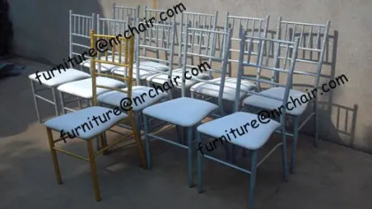 shanghai outdoor wedding metal tiffany chair