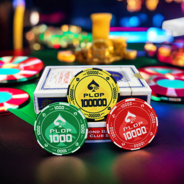 Custom Luxury Aria Casino Poker Chips with 43mm Keramik Tray Set