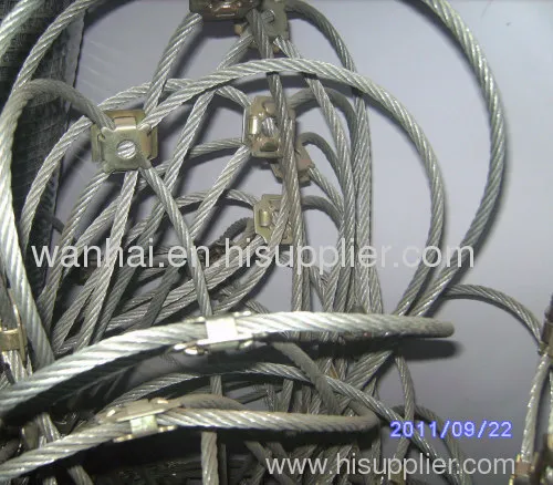 Slope Protection Netting System 