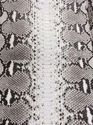 RAW LIZARD SKIN LEATHER