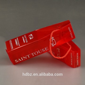 custom wine boxes with handle
