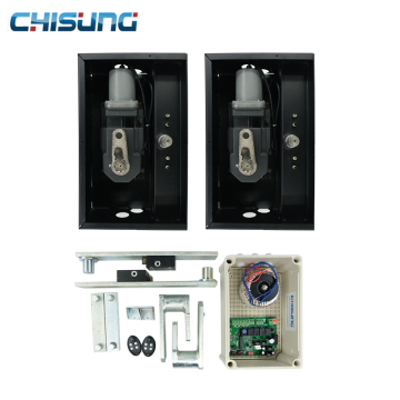 DC High-Class Solar Swing Gate Operator and Automatic Underground Swing Gate Opener for Home Theatre Systems