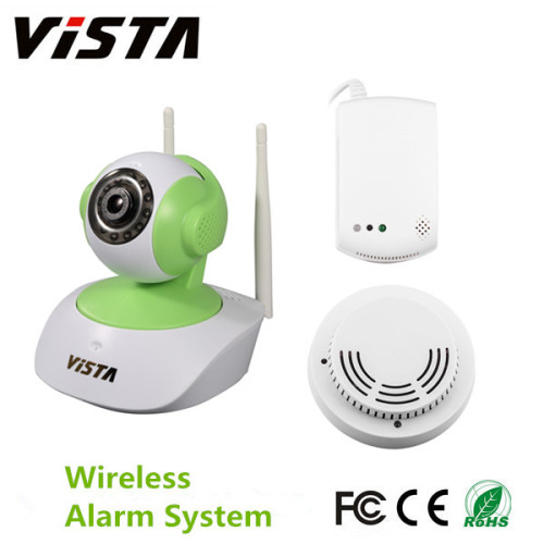 Wifi IP Camera Network Surveillance System Gas Detector