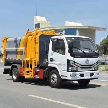 Factory Direct: New ISUZU Garbage Collection Trucks - LHD/RHD 4x2 with Self Side Loading