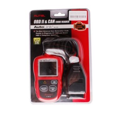 Autel Autolink Al319 Obd Ii Code Readers With Usb Cable / Cd Software
