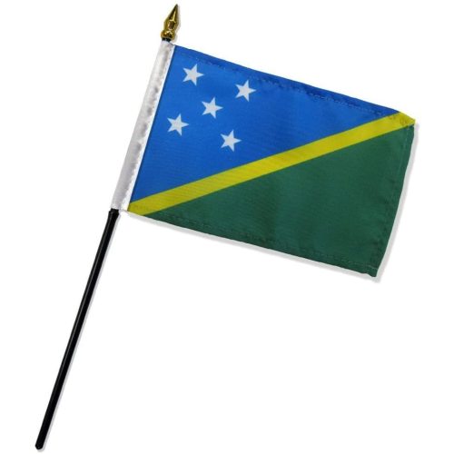 Solomon Islands Hand Flags Table Banner Promotion Flag