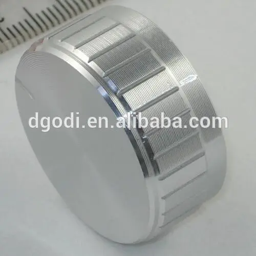 custom aluminum audio knob and other audio mixer parts