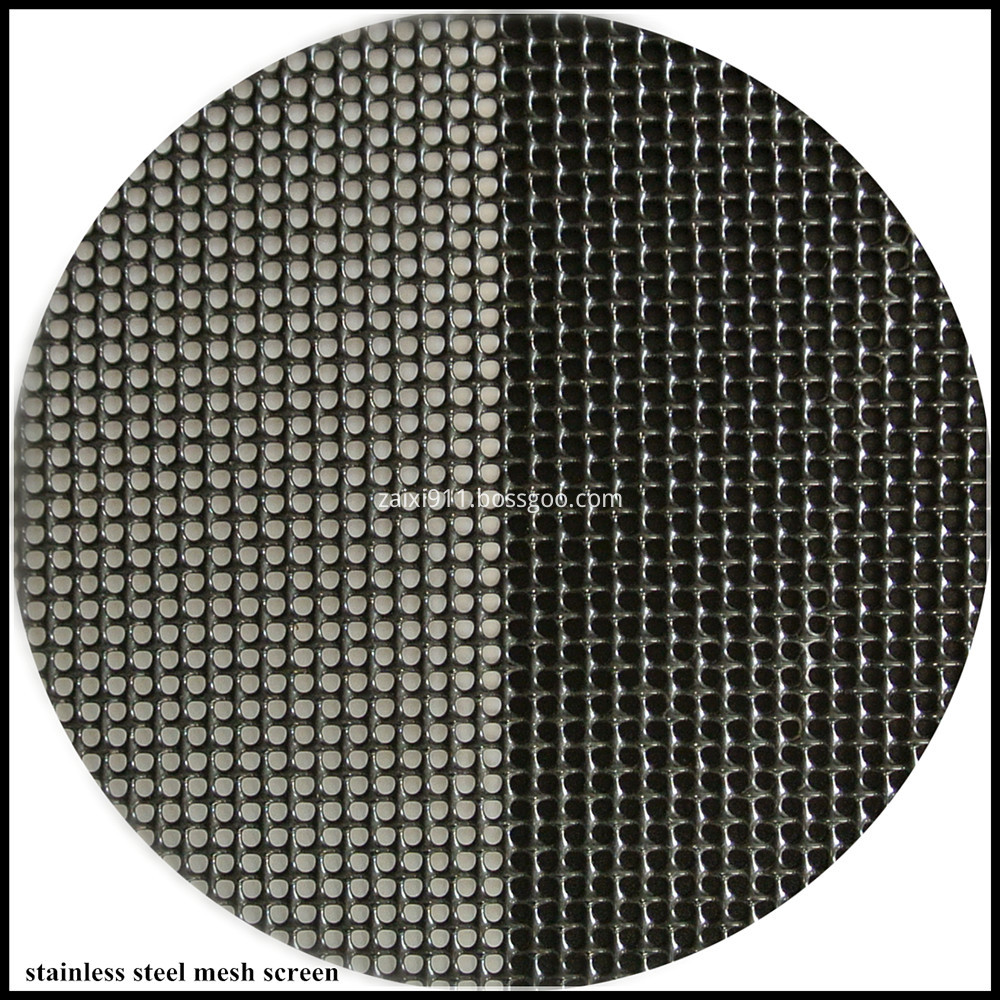 stainless steel mesh screen 80 black