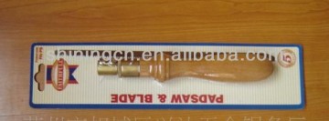jab saw with wooden handle