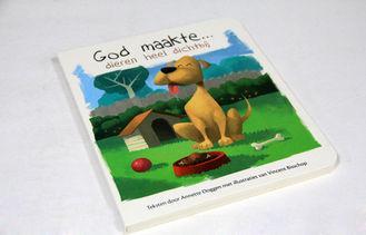 OEM Custom Board Book Printing Service Art Paper With Perfe