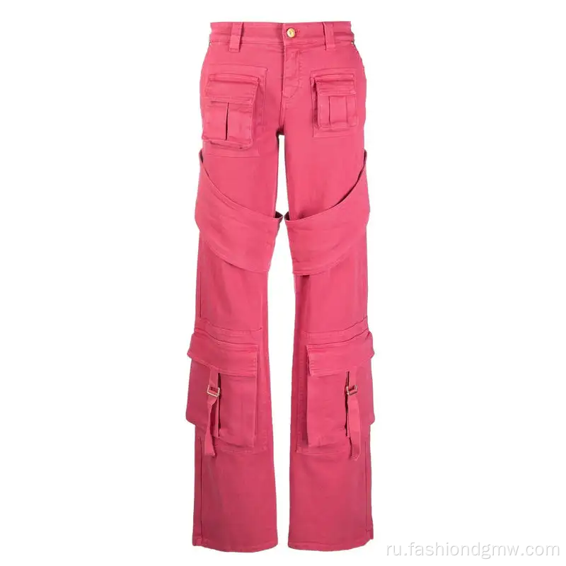 Высококачественные брюки для грузовых вельветов для женщин