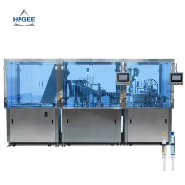 Higee High Accuracy Prefilled Syringe Filling Machine for Cosmetics and Plastics