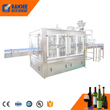 Automatic Glass Bottle Filling and Capping Machine for Wine, Alcohol, and Whisky Production Line
