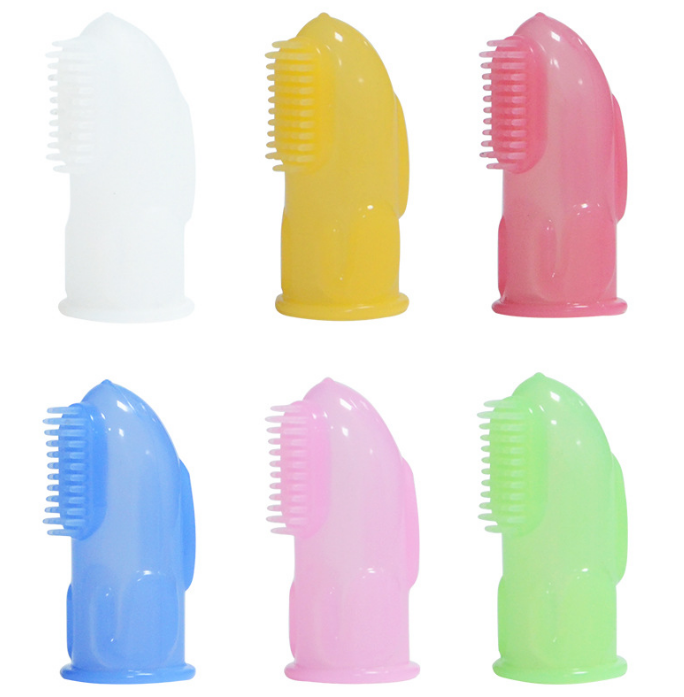 Silicone Baby Bunny Finger Toothbrush