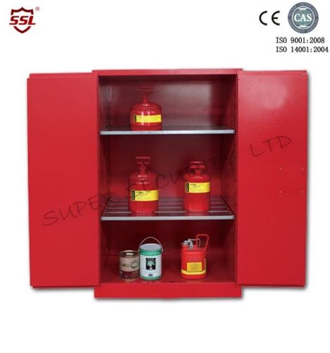 Combustible Liquid Chemical Acid Storage Cabinet Indoor Storage Cabinets Manual Close