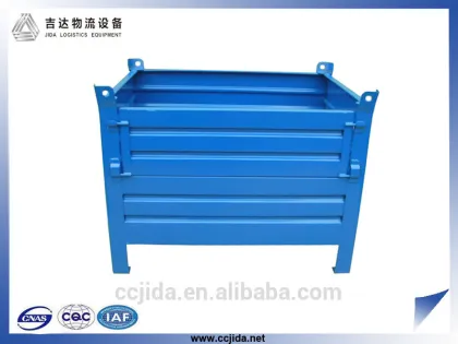 Steel storage pallet