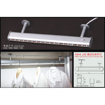 High Quality LED Motion Sensor Hanger Rod Light