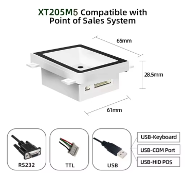XT205M5 XTIOT Barcode Reader Hardware Barcode Reader Machine