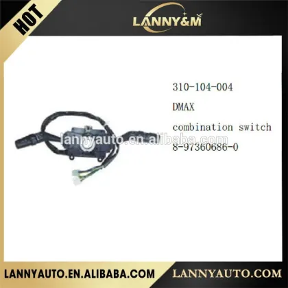 Auto spare parts D-MAX combination switch 8-97360686-0