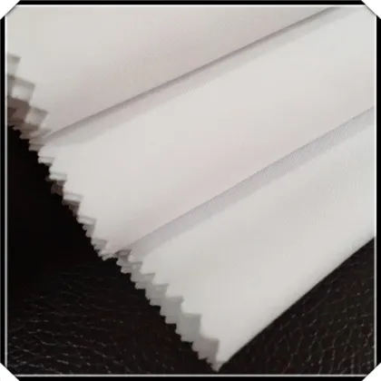 Uniform Bleach White Twill Cloth Weave Fabric
