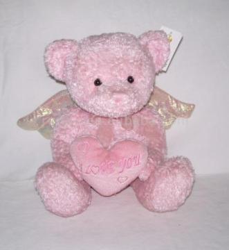 pink bear angel