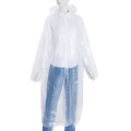 Cheap disposable raincoat with sleeve