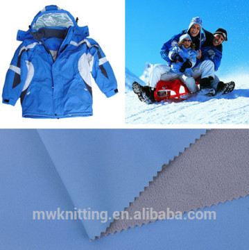 Made in China fire retardant new 3 layer softshell 100% polyester TPU film bonding fabric for climbing wear, hunting uniforms